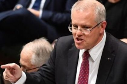 Prime Minister Scott Morrison speaks about workforce needs and the vet sector during a parliamentary address.