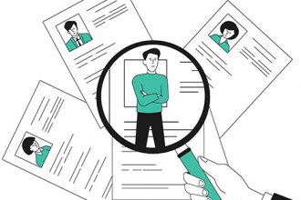 A recruitment graphic shows a job search with resumes, relevant to CAQA recruitment.