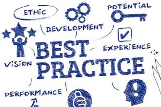 A graphic illustrates key concepts for quality training and professional development in the vet sector.