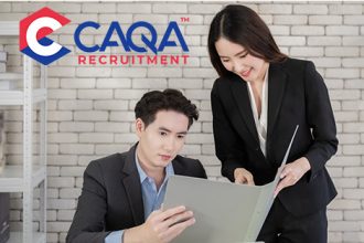 A recruiter assesses a candidate, highlighting current job vacancies in the vet sector.