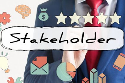 A business professional highlights the concept of stakeholder management within the Australian vet sector.