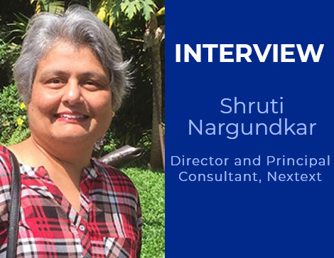 Shruti Nargundkar, Director at Nextext, featured in a recent vet compliance interview.