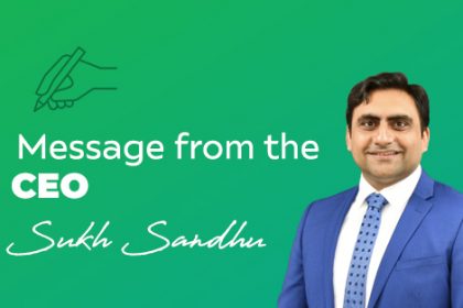 Sukh Sandhu, EduToday's CEO, shares important vet sector updates in a professional headshot.