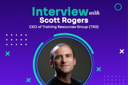 Scott Rogers, CEO of Training Resources Group, discusses the vet sector in this interview graphic.